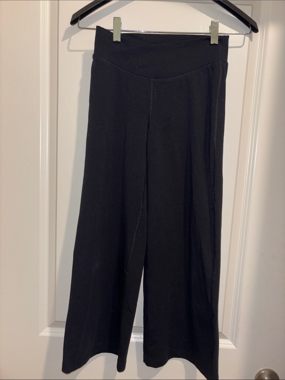 Girls Old Navy Black Wide-Leg Leggings